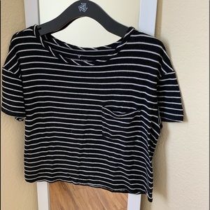 Black and White Stripped Shirt